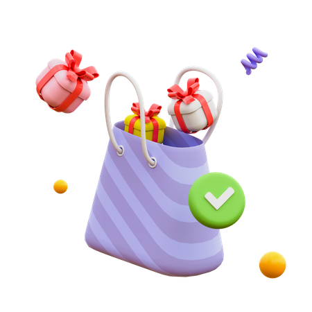 Shopping Bag  3D Icon