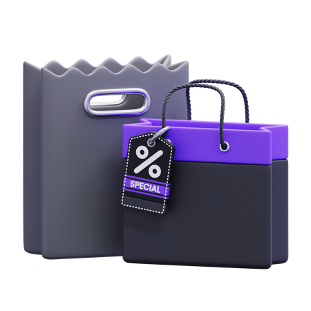 Shopping Bag  3D Icon