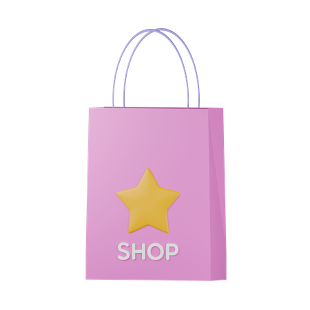 Shopping Bag  3D Icon