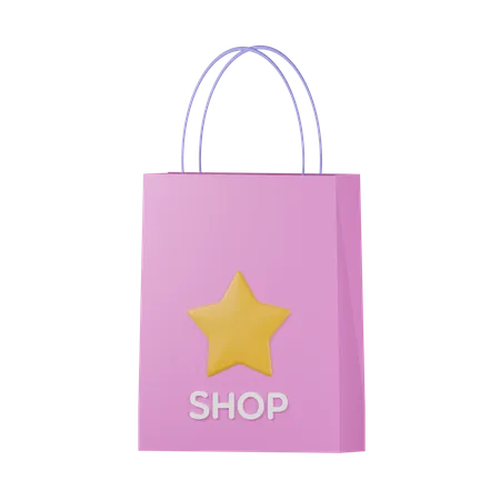 Shopping Bag  3D Icon