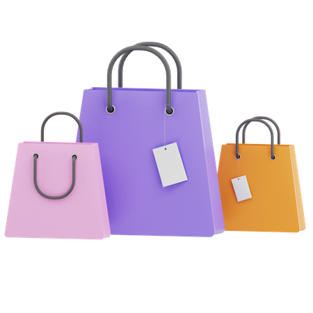 Shopping Bag  3D Icon