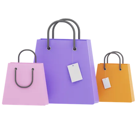 Shopping Bag  3D Icon