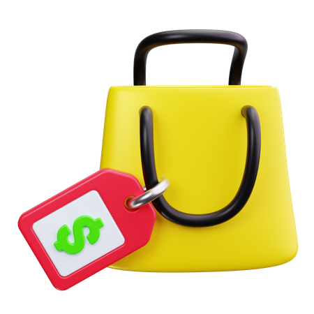 Shopping Bag  3D Icon