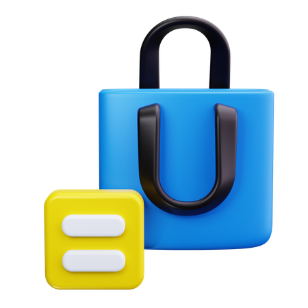 Shopping Bag  3D Icon