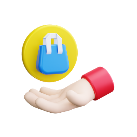 Shopping Bag  3D Icon