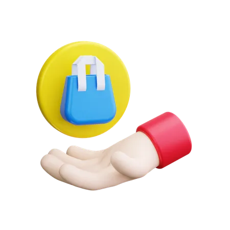 Shopping bag  3D Icon