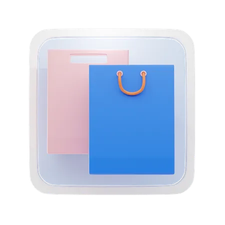 Shopping Bag  3D Icon