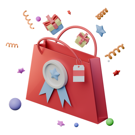 Shopping Bag  3D Icon