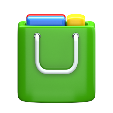 Shopping Bag  3D Icon