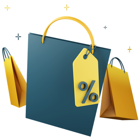 Shopping Bag  3D Icon