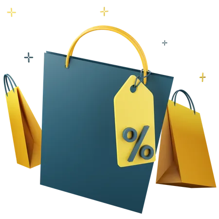 Shopping Bag  3D Icon