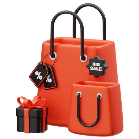 Shopping Bag  3D Icon