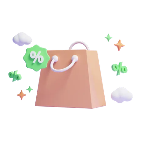 Shopping Bag  3D Icon