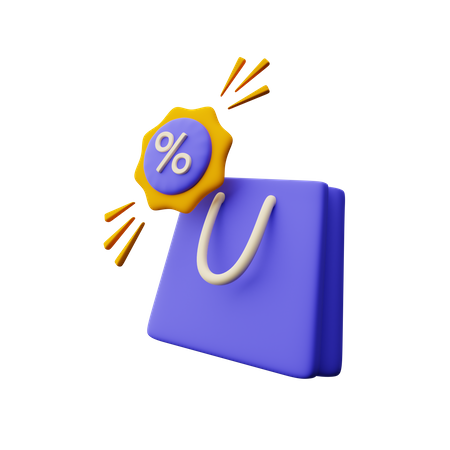 Shopping Bag  3D Icon