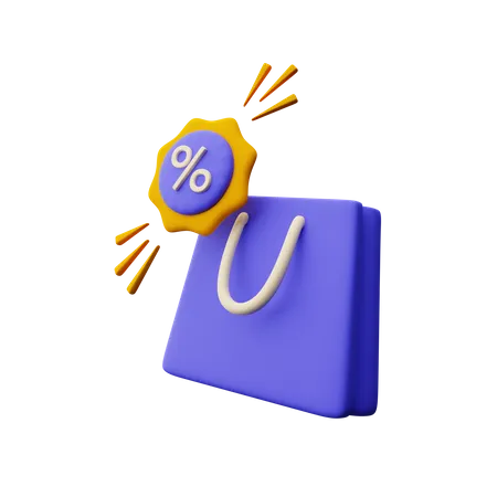 Shopping Bag  3D Icon