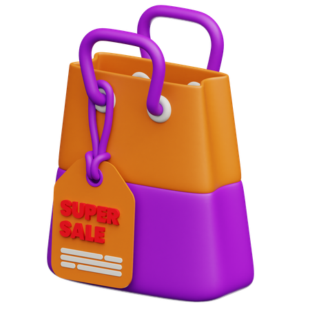 Shopping bag  3D Icon