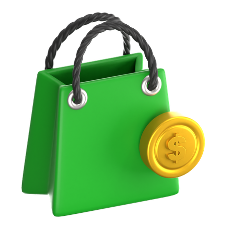 Shopping Bag  3D Icon