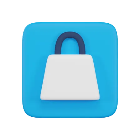 Shopping Bag  3D Icon