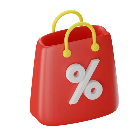 Shopping bag  3D Icon