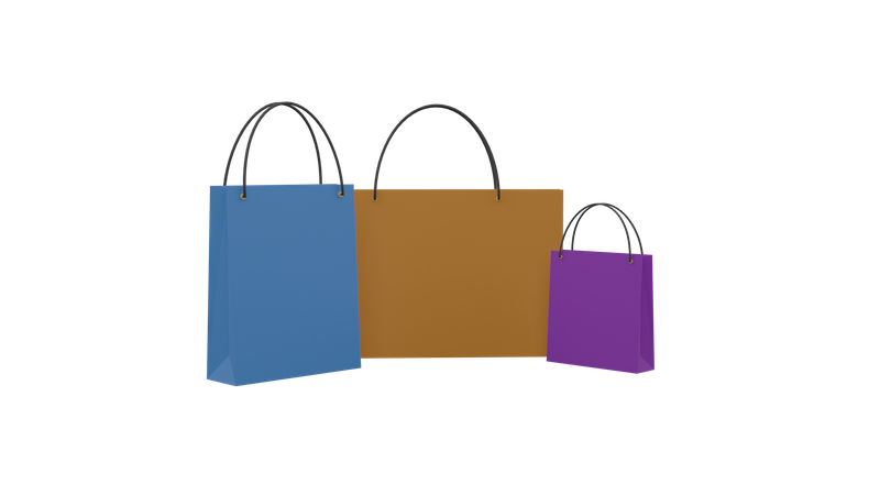 Shopping Bag  3D Icon