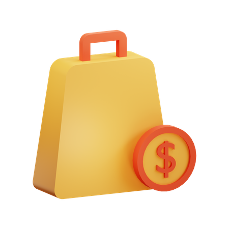 Shopping Bag  3D Icon