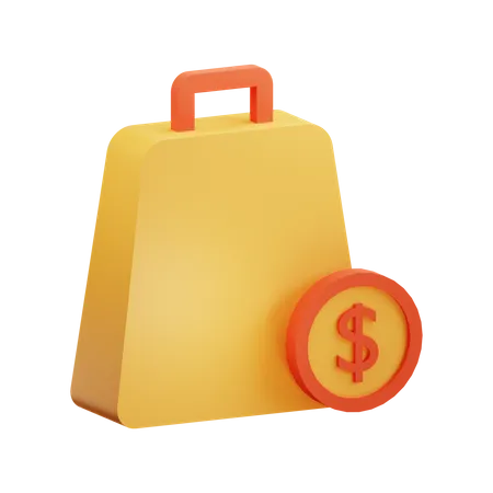 Shopping Bag  3D Icon