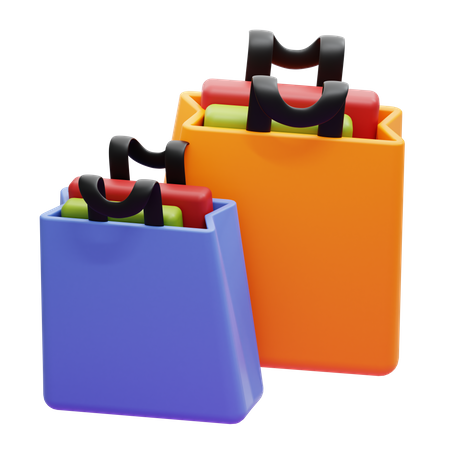 SHOPPING BAG  3D Icon