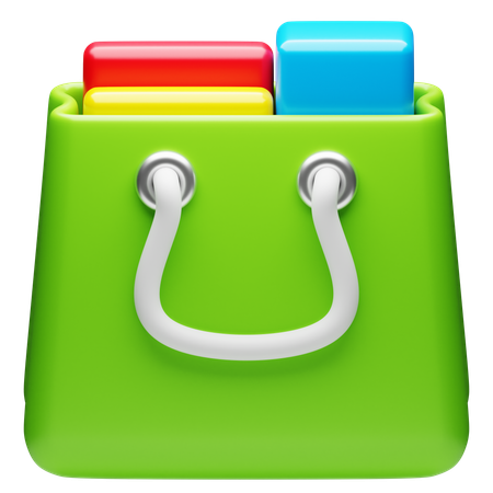 Shopping Bag  3D Icon