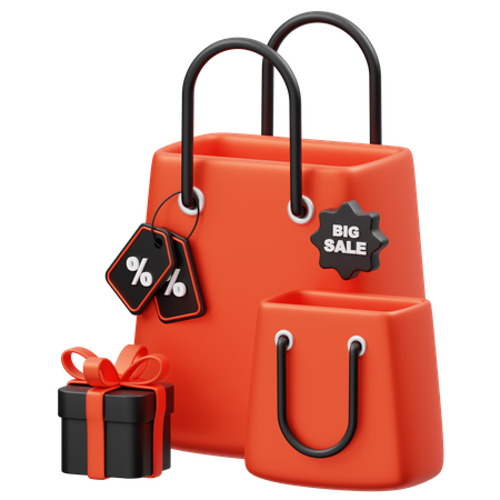Shopping Bag  3D Icon