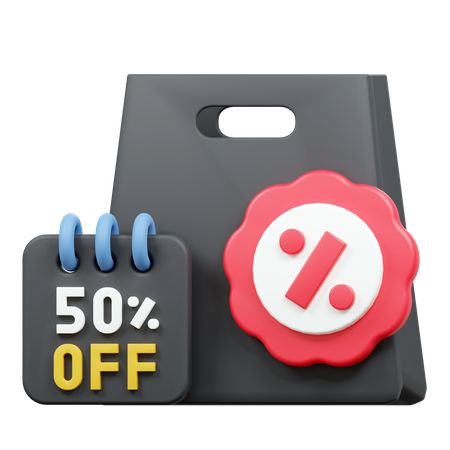 Shopping Bag  3D Icon