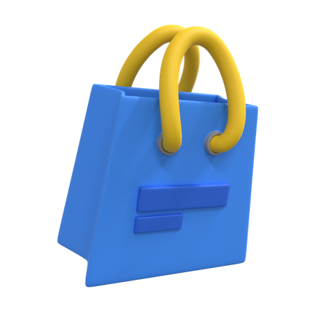 Shopping Bag  3D Illustration