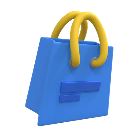 Shopping Bag  3D Illustration