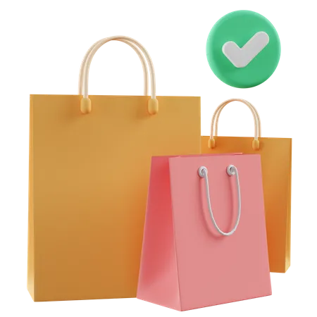 Shopping Bag  3D Illustration