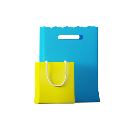 Shopping Bag  3D Illustration