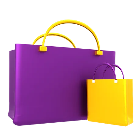 Shopping Bag  3D Illustration