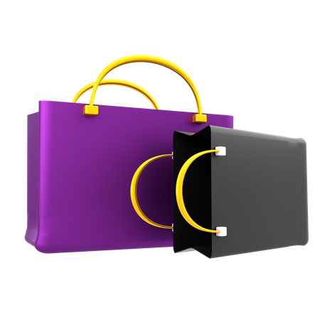 Shopping Bag  3D Illustration