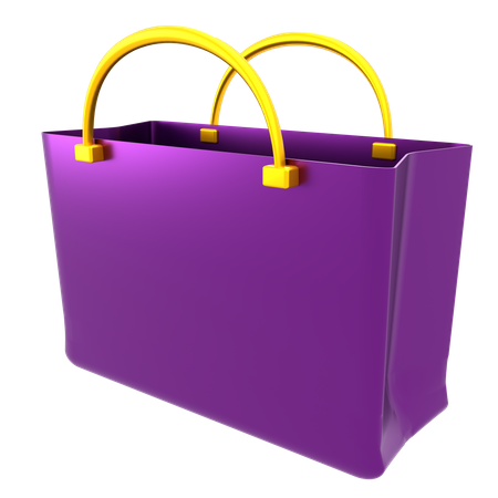 Shopping Bag  3D Illustration