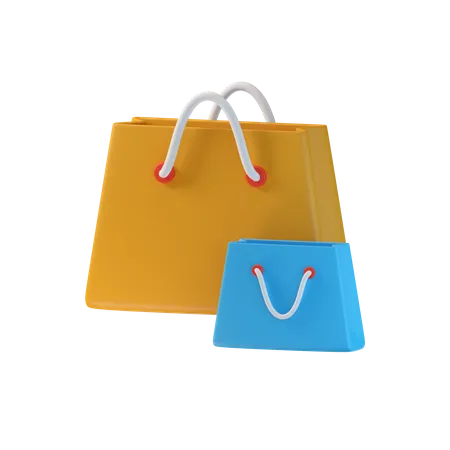 Shopping Bag  3D Illustration