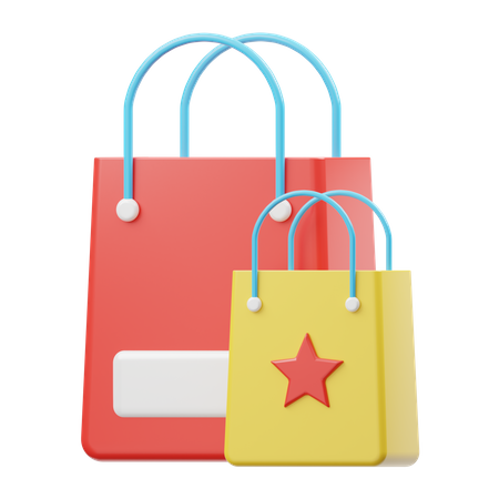 Shopping Bag  3D Illustration