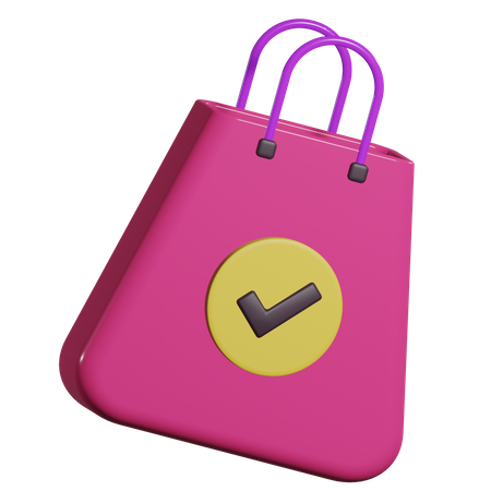 Shopping Bag  3D Illustration