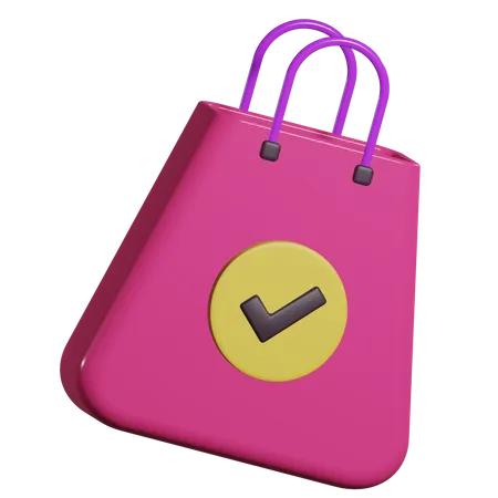 Shopping Bag  3D Illustration