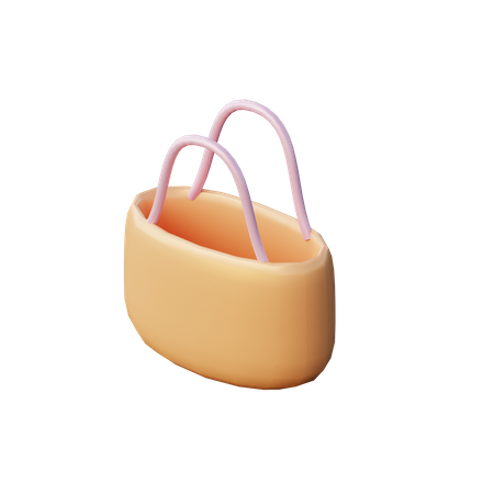 Shopping Bag  3D Illustration