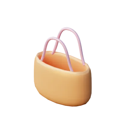 Shopping Bag  3D Illustration