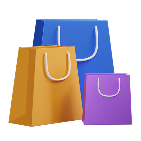 Shopping Bag  3D Illustration