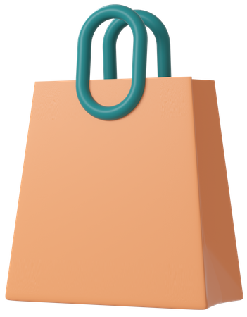 Shopping Bag  3D Illustration