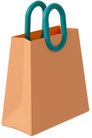 Shopping Bag  3D Illustration