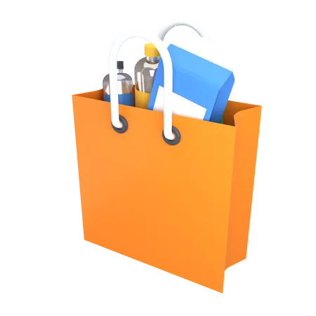 Shopping Bag  3D Illustration