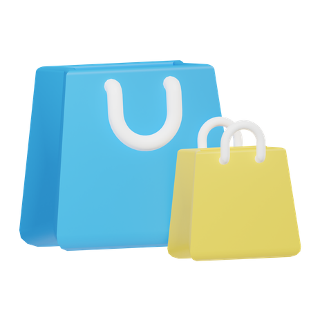 Shopping Bag  3D Illustration