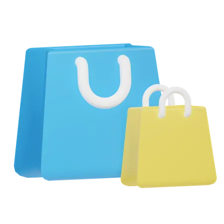 Shopping Bag  3D Illustration