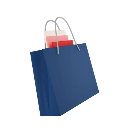 Shopping Bag  3D Illustration